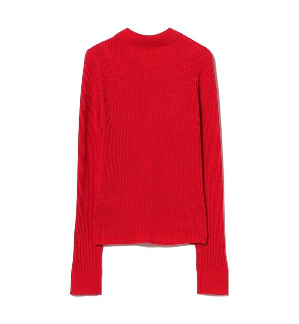 Ray BEAMS 「リブ ポロ カーディガン」|ニット・セーター|