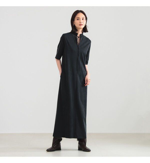 Demi-Luxe BEAMS 「2WAY キュプラ カットワンピース」|ワンピース|