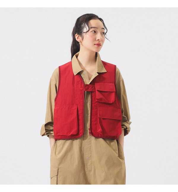 BEAMSBOY「US NAVY クルー ベスト」|ベスト・ジレ|