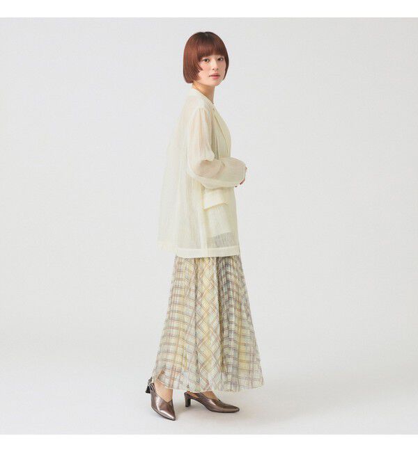 Ray BEAMS 「シアー 1ボタン シングル ジャケット」|ダッフルコート|