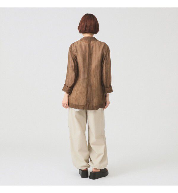 Ray BEAMS 「シアー 1ボタン シングル ジャケット」|ダッフルコート|