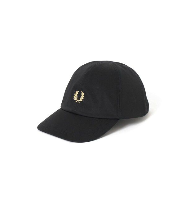 BEAMS「【別注】FRED PERRY / Twill Cap」|キャップ・キャスケット|BLACK