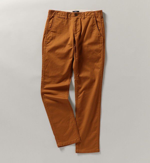 SHIPS「SHIPS:〈抗菌加工〉japan quality カラー テーパード スリム チノパンツ」|チノ|