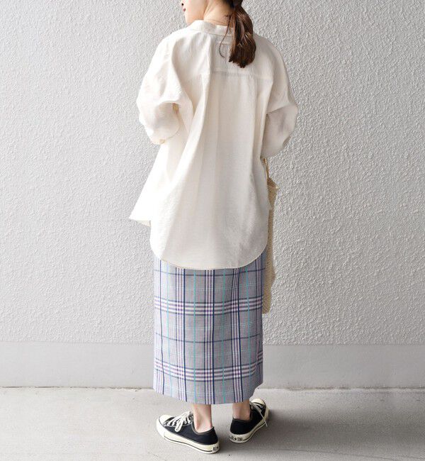 SHIPS for women「〈手洗い可能〉 チェック タイト スカート◇」|スカート|