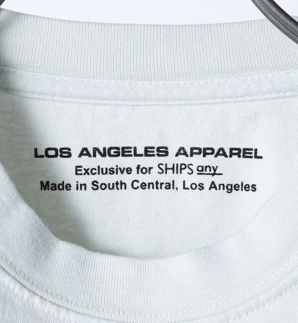 SHIPS any「【SHIPS any別注】LA APPAREL: ヘビーウェイト 半袖 Tシャツ◇」|Tシャツ・カットソー|