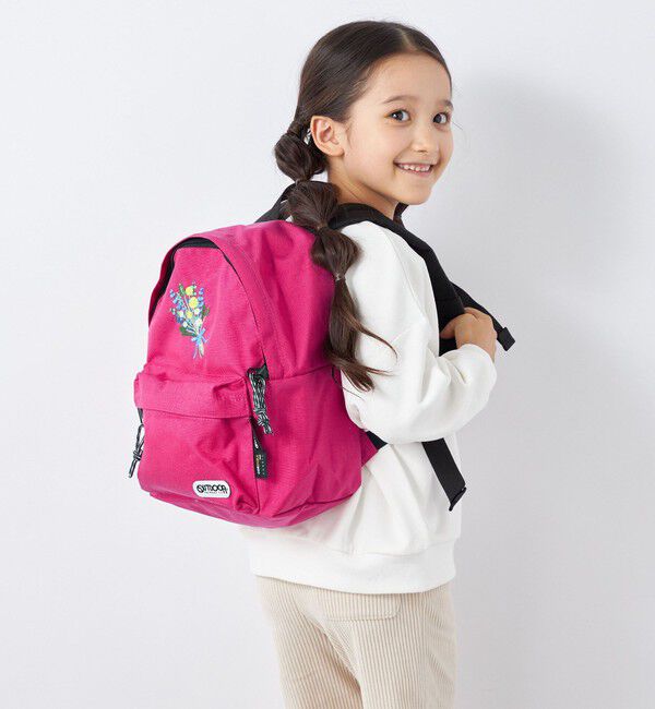 SHIPS any「【SHIPS any別注】OUTDOOR PRODUCTS: 刺繍 バックパック<KIDS>◇」|リュック|ピンク