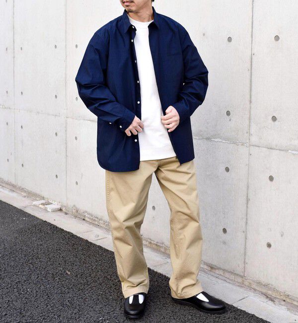 SHIPS any「SHIPS any: ストライプ / ソリッド リラックス レギュラーカラー シャツ 24SS◇」|シャツ・ブラウス|