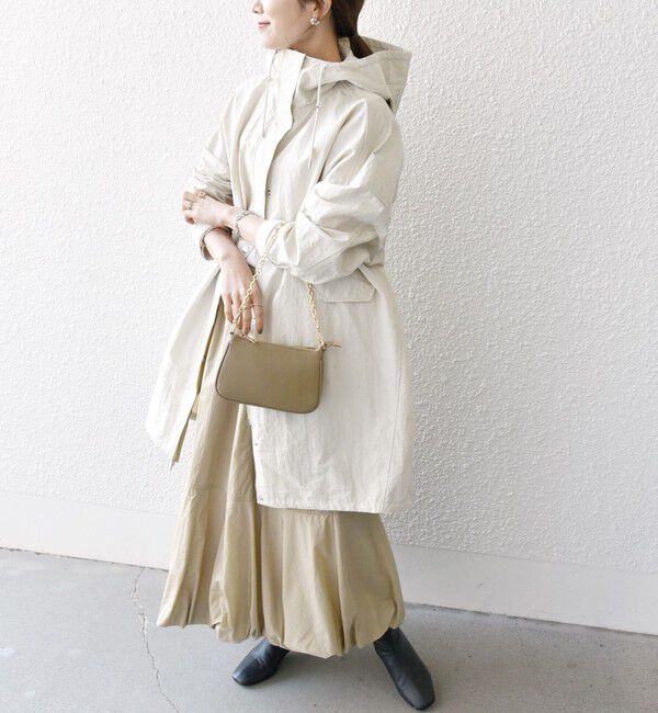 SHIPS any「SHIPS any:〈洗濯機可能〉オーバー フーディ ブルゾン コート」|その他|