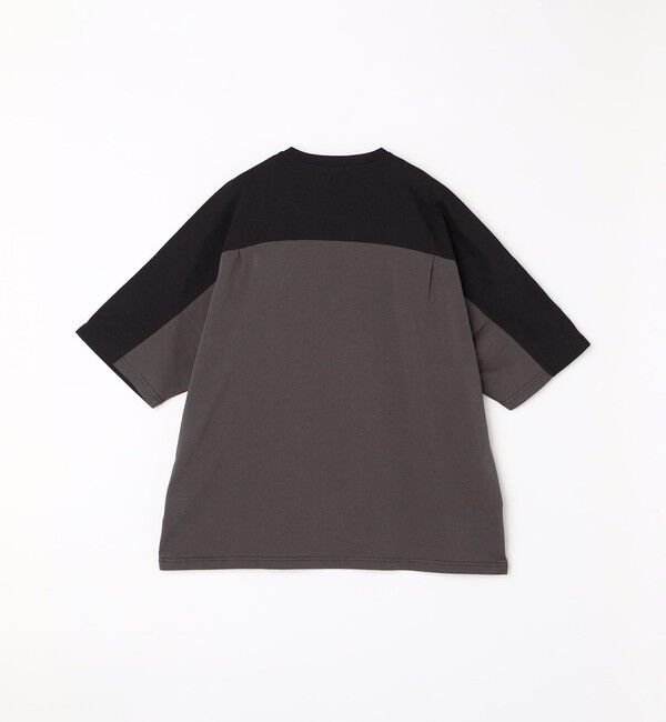 SHIPS any「SHIPS any: バックサイド / スリーブ プリーツ スケアスリーブ ワイド Tシャツ◇」|Tシャツ・カットソー|