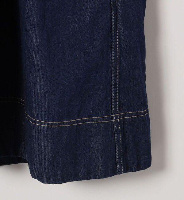 SHIPS any「SHIPS any: シャーリング デニム ポケット ワンピース ［SHIPS any DENIM］」|ワンピース|