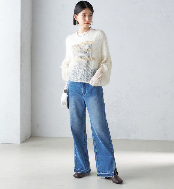 SHIPS for women「J.J.MERCER:〈洗濯機可能〉プリント TEE」|Tシャツ・カットソー|