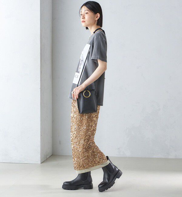 SHIPS for women「J.J.MERCER:〈洗濯機可能〉プリント TEE」|Tシャツ・カットソー|