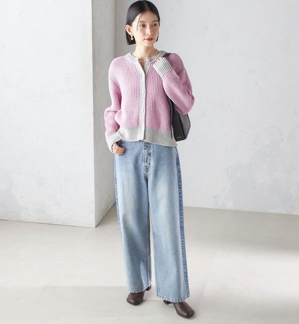 SHIPS for women「〈手洗い可能〉ジャカード プルオーバー」|ニット・セーター|