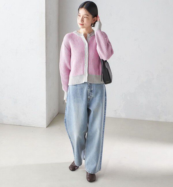 SHIPS for women「〈手洗い可能〉ジャカード プルオーバー」|ニット・セーター|