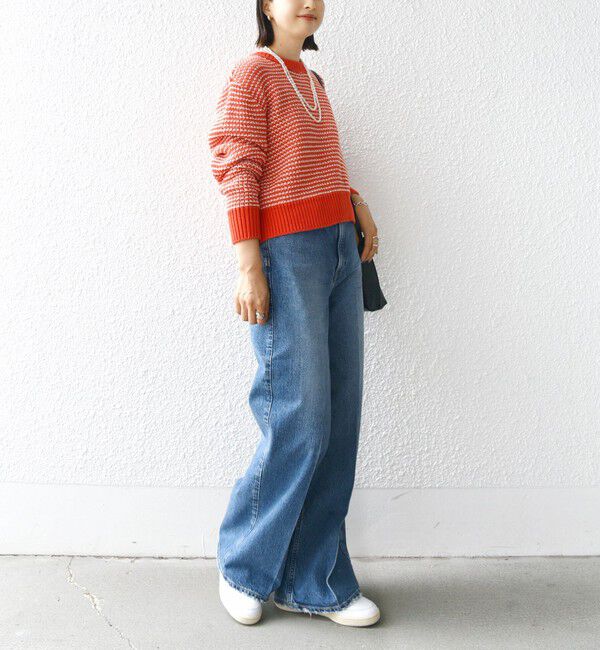 SHIPS for women「〈手洗い可能〉ジャカード プルオーバー」|ニット・セーター|