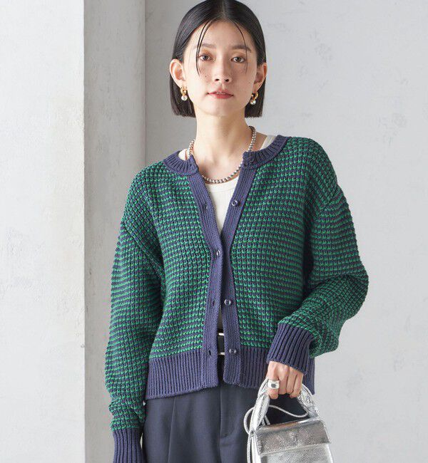 SHIPS for women「〈手洗い可能〉ジャカード プルオーバー」|ニット・セーター|