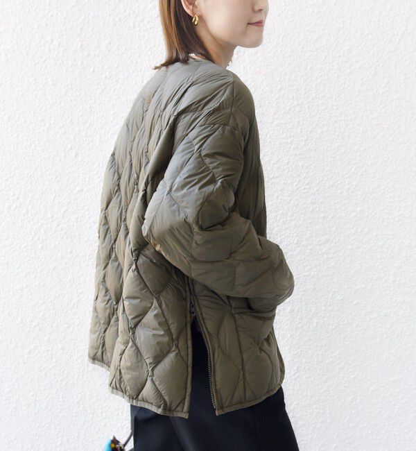 SHIPS for women「【SHIPS別注】TAION:〈手洗い可能〉リブ マルチ WAY ダウン ジャケット」|ダウン|