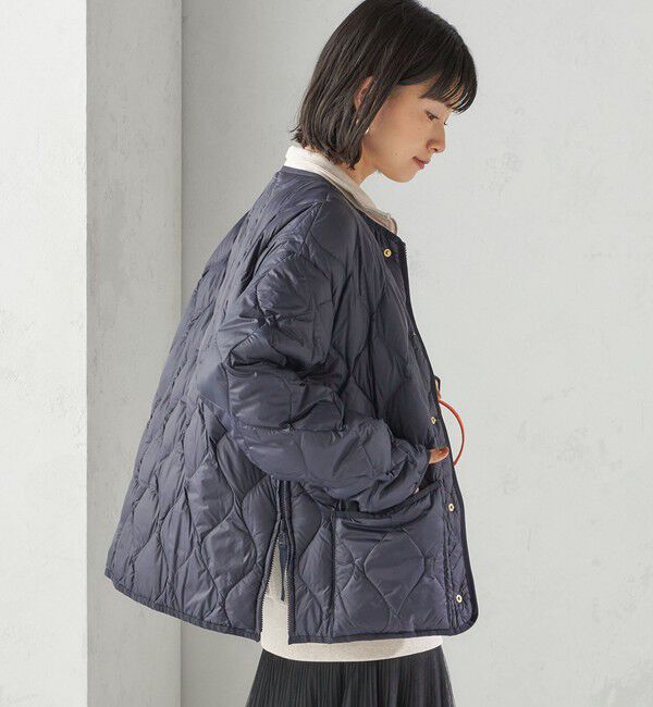 SHIPS for women「【SHIPS別注】TAION:〈手洗い可能〉リブ マルチ WAY ダウン ジャケット」|ダウン|