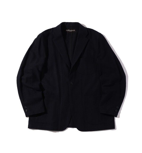 SHIPS「Southwick:〈セットアップ対応〉Gate Label フェルテッド ジャケット」|テーラードジャケット|ネイビー