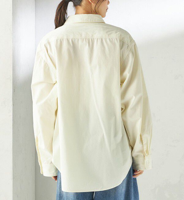 SHIPS for women「NINE CASE:〈洗濯機可能〉製品染め シャツ」|シャツ・ブラウス|