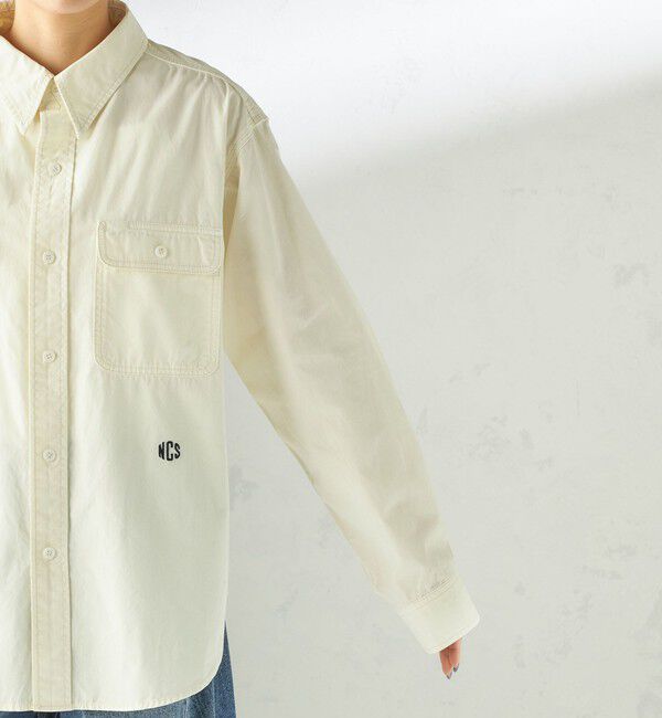 SHIPS for women「NINE CASE:〈洗濯機可能〉製品染め シャツ」|シャツ・ブラウス|