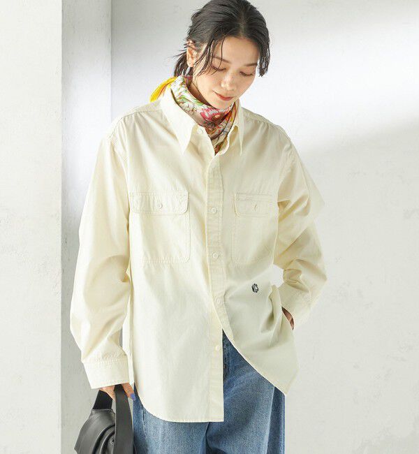 SHIPS for women「NINE CASE:〈洗濯機可能〉製品染め シャツ」|シャツ・ブラウス|