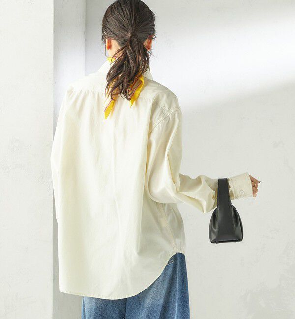 SHIPS for women「NINE CASE:〈洗濯機可能〉製品染め シャツ」|シャツ・ブラウス|