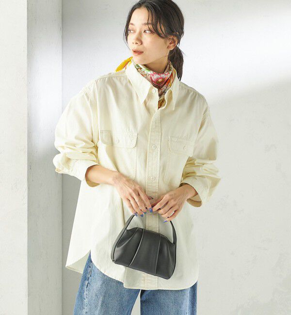 SHIPS for women「NINE CASE:〈洗濯機可能〉製品染め シャツ」|シャツ・ブラウス|