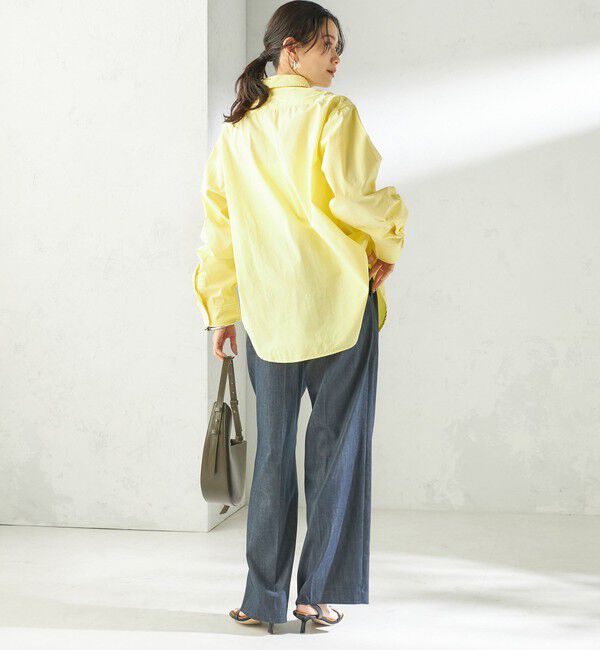 SHIPS for women「NINE CASE:〈洗濯機可能〉製品染め シャツ」|シャツ・ブラウス|