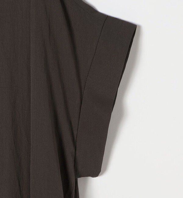 SHIPS any「《予約》SHIPS any:〈洗濯機可能〉ツイル バンドカラー フレンチ シャツ ワンピース」|ワンピース|