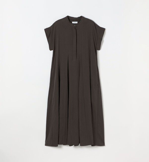 SHIPS any「《予約》SHIPS any:〈洗濯機可能〉ツイル バンドカラー フレンチ シャツ ワンピース」|ワンピース|