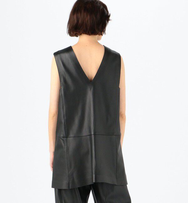 BACCA「ソフトシープレザー ベストチュニック」|その他|