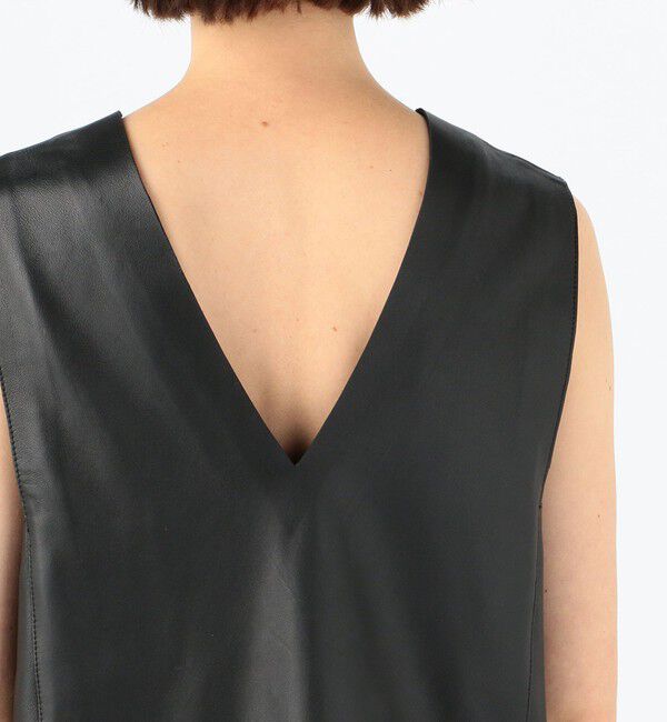 BACCA「ソフトシープレザー ベストチュニック」|その他|