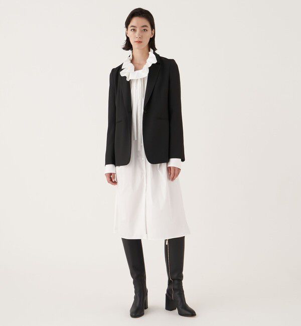 DES PRES「ポリエステルウールバラシャ ノッチドラペルジャケット」|テーラードジャケット|