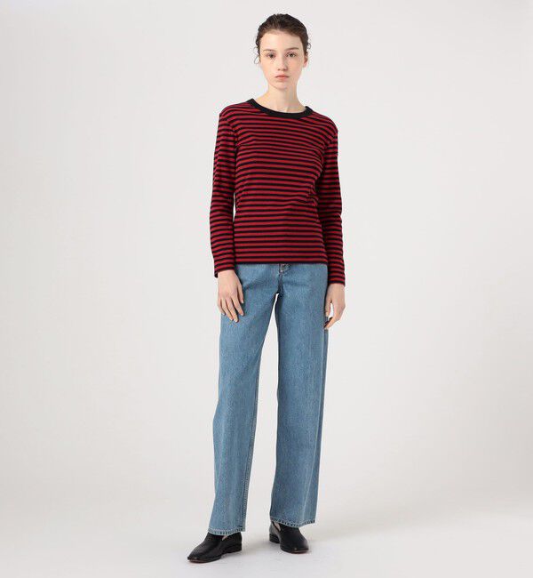 TOMORROWLAND GOODS「【別注】CHANTECLAIR コンビロングスリーブTシャツ」|Tシャツ・カットソー|