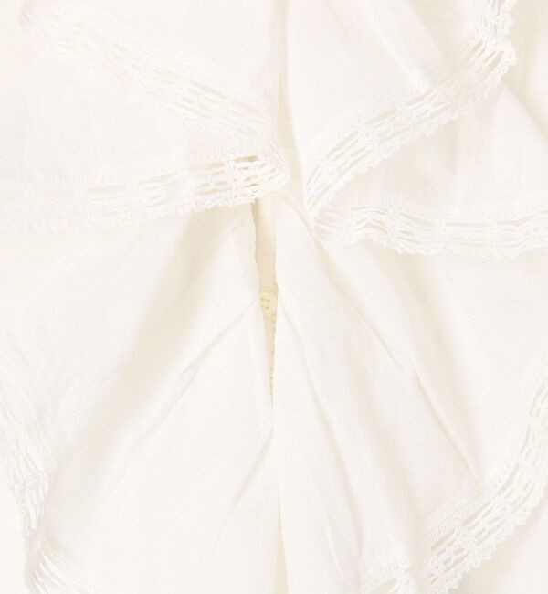 TOMORROWLAND GOODS「JANE GUSTAVSSON POPPI フリルシャツ」|シャツ・ブラウス|