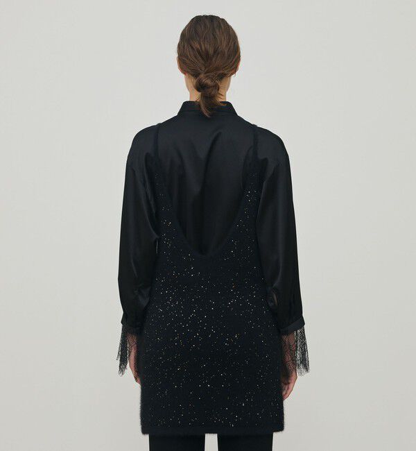 DES PRES「フォックスカシミヤ キャミソールドレス」|ワンピース|