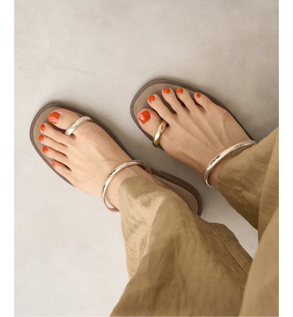 IENA「NICOLAS LAINAS/ニコラスライナス フラットサンダル」|サンダル|