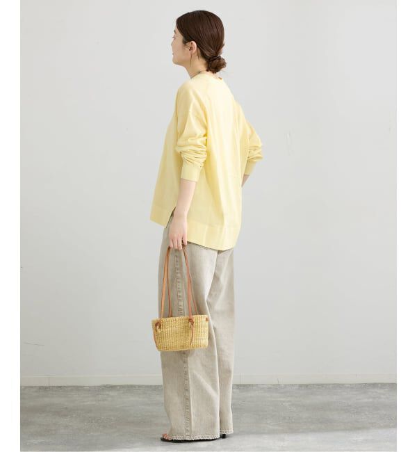 IENA「アセテートシルクVネックカーディガン」|カーディガン|