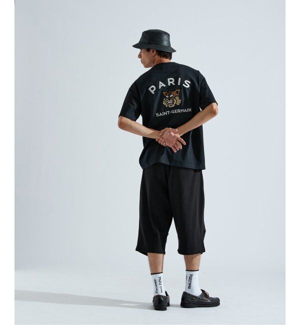Paris Saint-Germain「【Paris Saint-Germain】カレッジロゴ刺しゅう Tシャツ」|Tシャツ・カットソー|