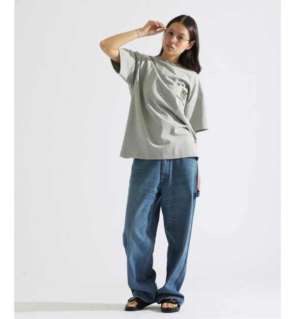 Paris Saint-Germain「【Paris Saint-Germain】カレッジロゴ刺しゅう Tシャツ」|Tシャツ・カットソー|