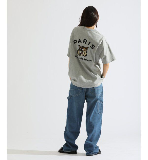 Paris Saint-Germain「【Paris Saint-Germain】カレッジロゴ刺しゅう Tシャツ」|Tシャツ・カットソー|