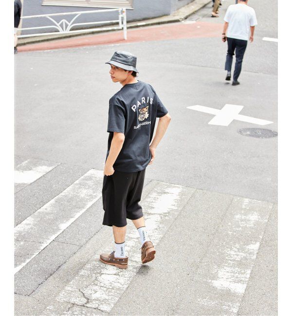 Paris Saint-Germain「【Paris Saint-Germain】カレッジロゴ刺しゅう Tシャツ」|Tシャツ・カットソー|