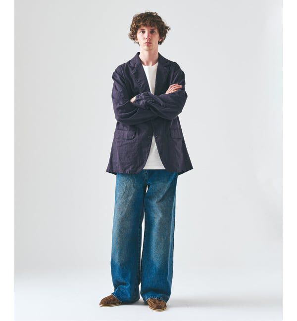 417 EDIFICE「ガーメントウォッシュ シャツジャケット」|テーラードジャケット|