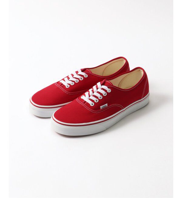 JOURNAL STANDARD「VANS / ヴァンズ AUTHENTIC」|スニーカー|レッド