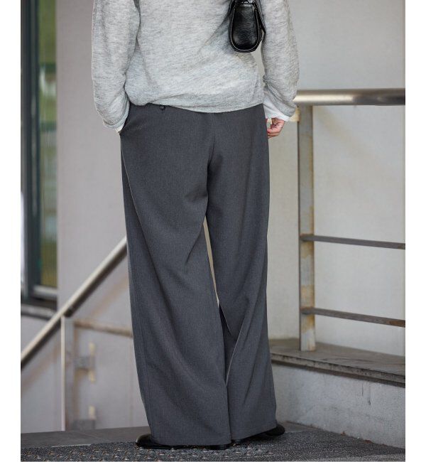 JOURNAL STANDARD「《追加》ウールライクストレッチワイドパンツ」|その他|