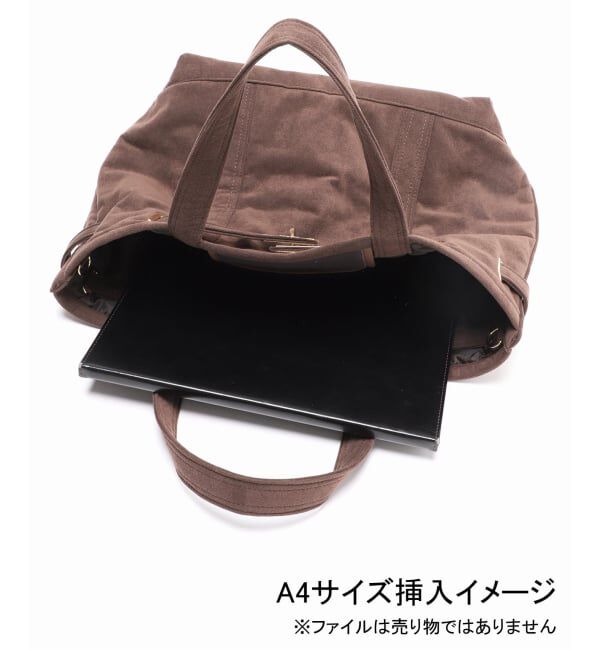 journal standard L'essage「別注【SITA PARANTICA】スエードライクチャームツキトートM」|トートバッグ|
