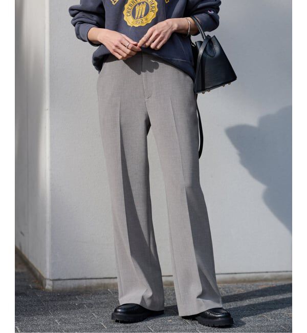 FRAMeWORK「≪追加≫セミフレアパンツ2」|スラックス|