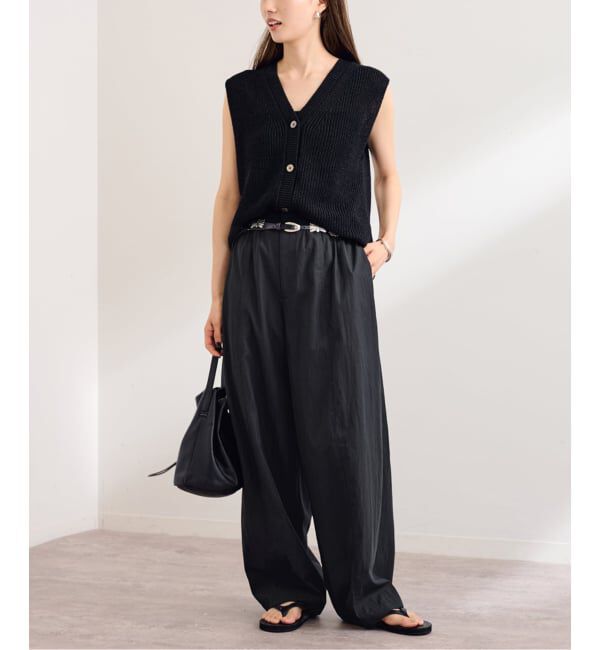 FRAMeWORK「≪追加予約≫ギャザーパンツ」|スラックス|