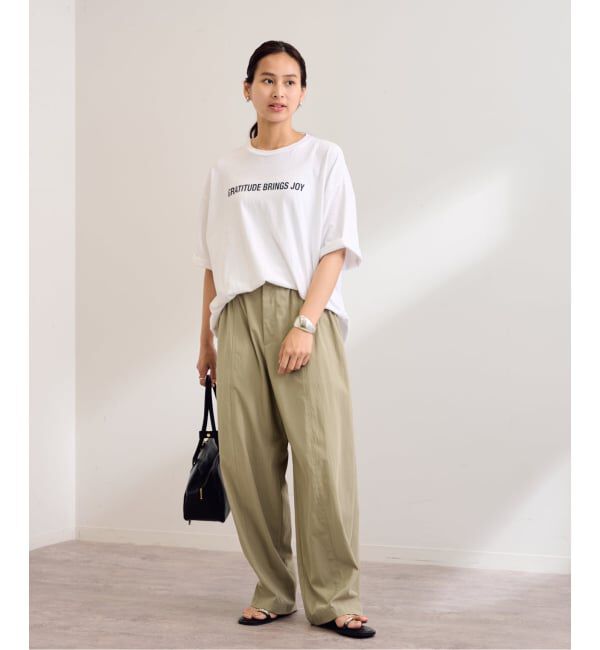 FRAMeWORK「≪追加予約≫ギャザーパンツ」|スラックス|